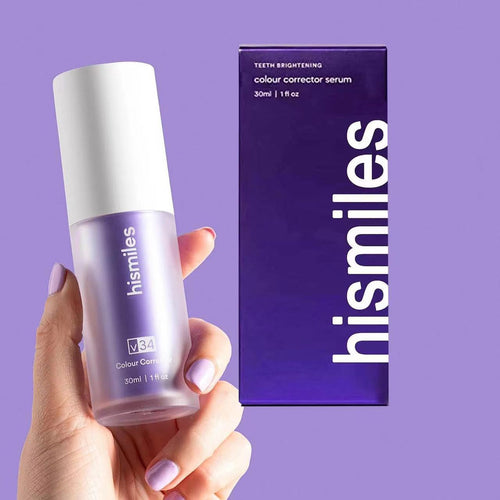 Serum Hismiles V34 Corector de Culoare pentru un Zâmbet Strălucitor